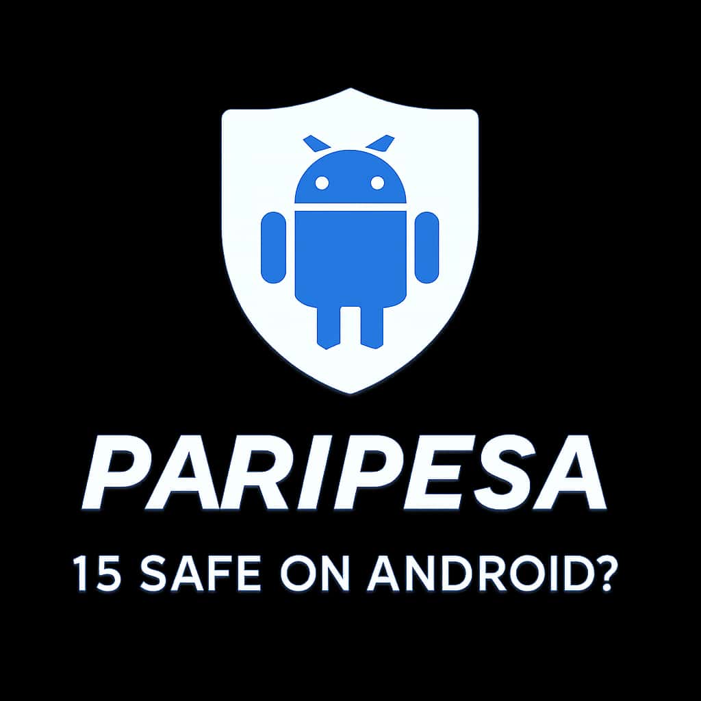 Icon representing safety and security of Paripesa on Android.