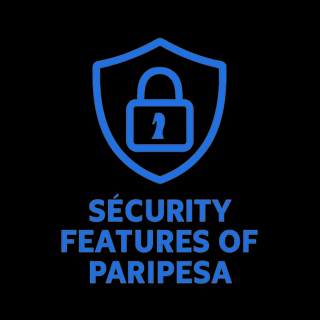 An icon symbolizing security features related to the Paripesa platform.